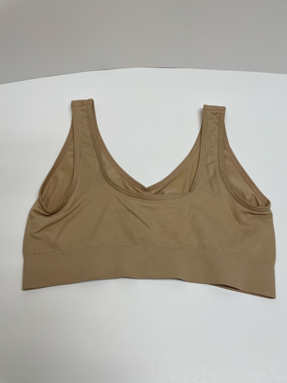 3 NWT Rhonda Shear Nude/Tan Wireless Seamless Bra - Picture 3 of 5